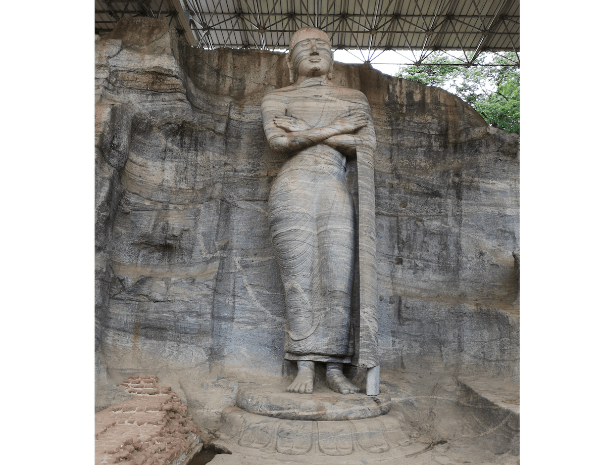 The Standing Buddha-image